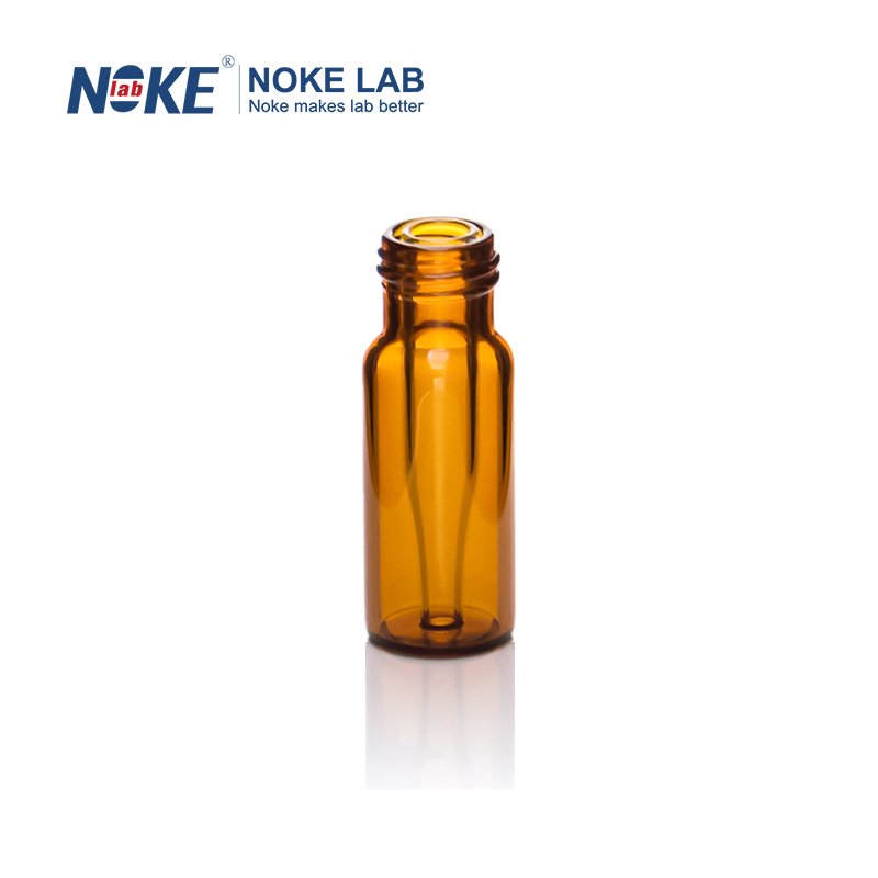 9mm (300µL) Amber Screw Top Fused Insert Vial