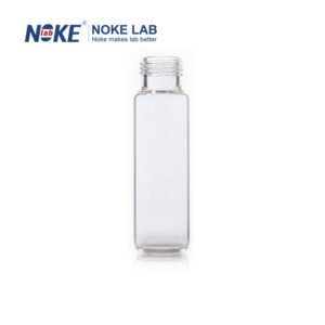 20 mL Clear Headspace Vial, 18 mm Screw Thread, Round Bottom, Type 1 Borosilicate Glass