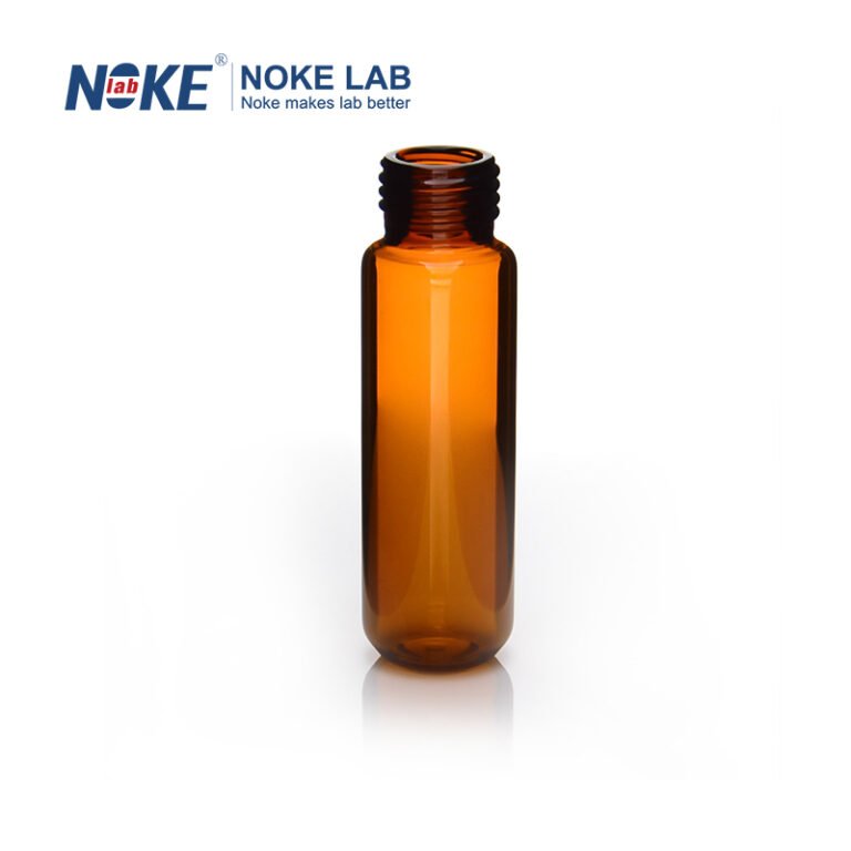 20 mL Amber Headspace Vial, 18 mm Screw Thread, Round Bottom