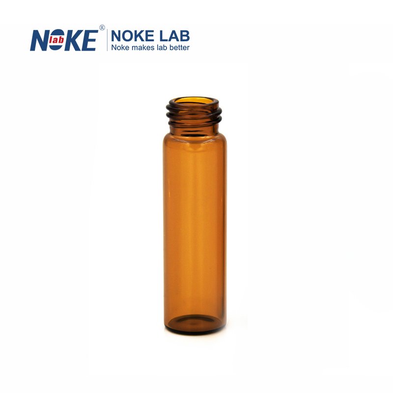 8 mL Amber Glass Screw Vial, 15-425 Thread